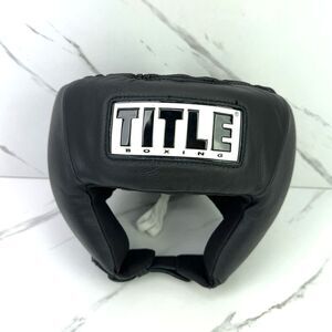 Title Boxing Hi-Performance Official Headgear - Black - M